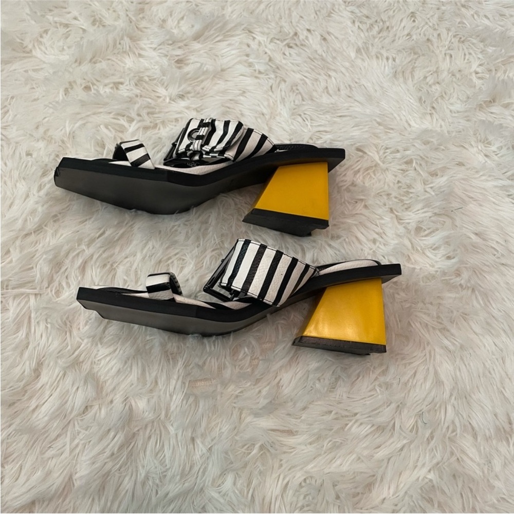NWOT Block Heel Sandals Sizen6 - Picture 9 of 13